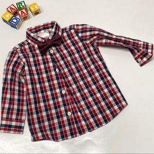 Button down Plaid Shirt